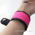 Reflective Pink Woven Fabrics Sport Arm Band